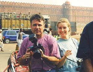 Alfi und Cordula in Indien